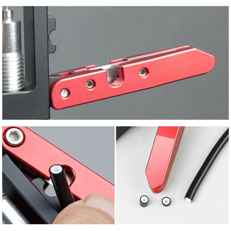Efficient Bike Hydraulic Hose Cutter Bike Hydraulic Needle Driver Insertion Tool for Reliability Brake Installation