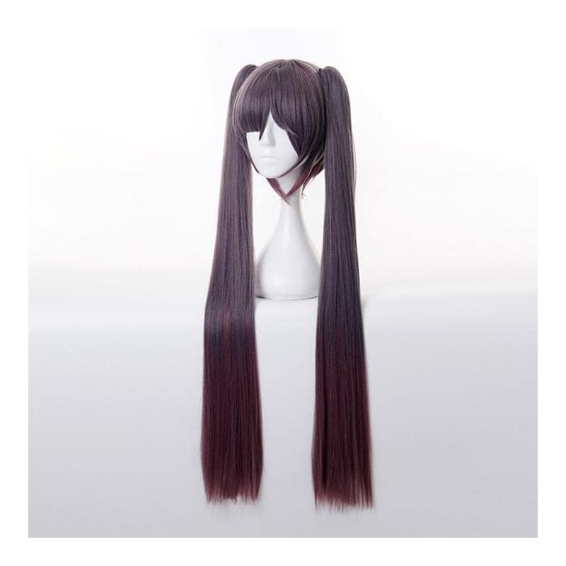 Парик Genshin Mona для косплея С сеткой Аксессуары Товары Термостойкий парик Для фотосъемки, мероприятия, хеллоуина, маскировки