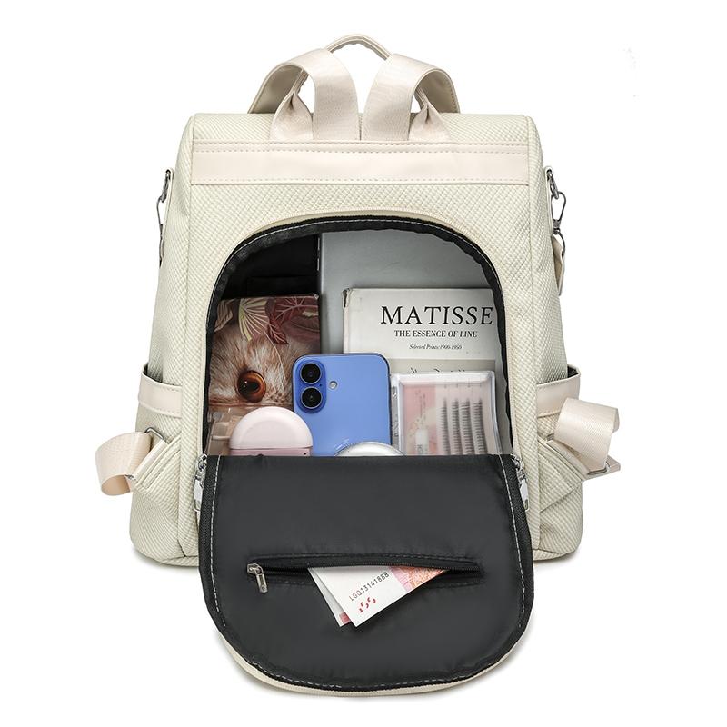 Рюкзак против краж Женский Рюкзак для поездок Многофункциональный Рюкзак из Оксфорда Студенческий Школьный Рюкзак