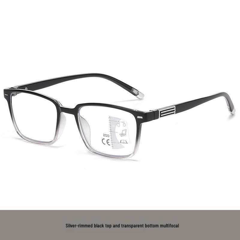 Color-Changing, Anti-Blue Light Multifocal Glasses for Near & Far Vision