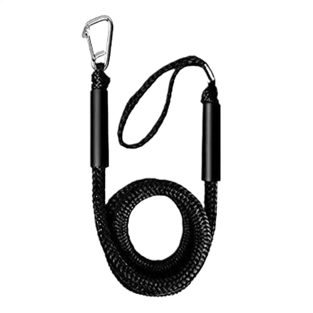 Boat Ropes For Docking Elastic Heavy Duty Outdoor Cords With Stainless Steel Clip Tubing Tow Rope For Lake River Beach Sea Snow