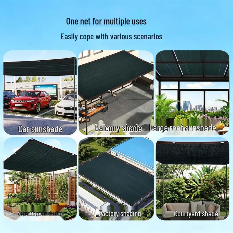 JunDingYing Heavy-Duty Rooftop Sunshade Net