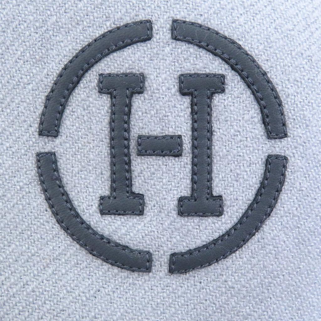 Отличный Шарф HERMES Икат 4H Нашивка с логотипом H Кашемир Gracie мужской H394832T Б/у