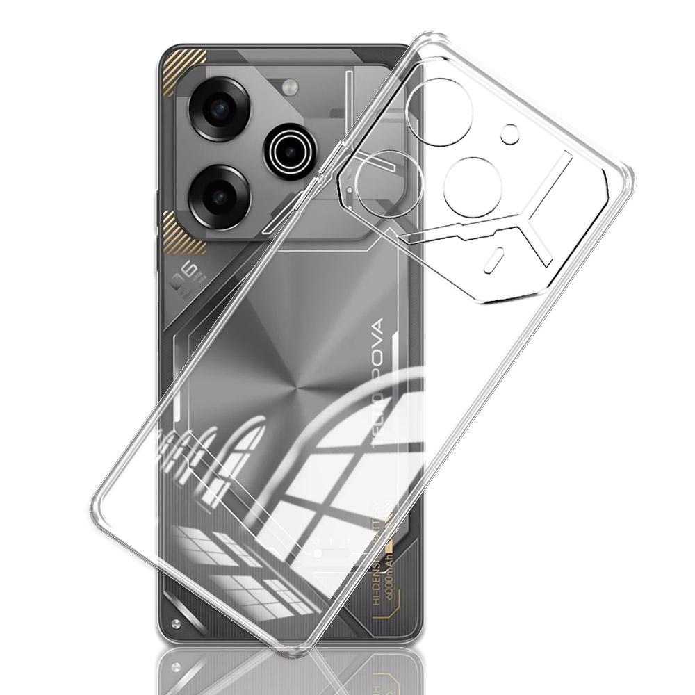 Для Tecno Pova 6 Pro 5G LI9 чехол прозрачный силиконовый мягкий чехол для телефона Tecno Pova 6 5G противоударный защитный чехол на Pova6 Pro LI9 Funda