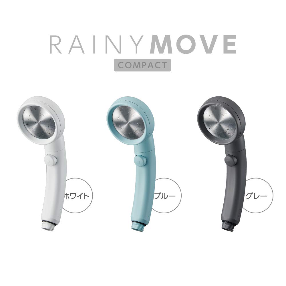 Компания SANEI Смеситель для душа Sanei Смеситель для душа Rainy Move Ручной стопор Экономия воды Регулировка угла наклона Ультратонкий поток воды Увеличенный импульс Серый (бывший