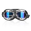 Dog Goggles Dog Eye Protection Sunglasses with Folding Frame and Elastic Strap for Medium Large Dog