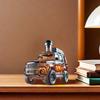 Yousheng Car Whiskey Decanter Vintage Car Glass Decanter Home Bar Decoration Wine Bottle Gift for Grandfather Dad Husband Whiskey Lovers