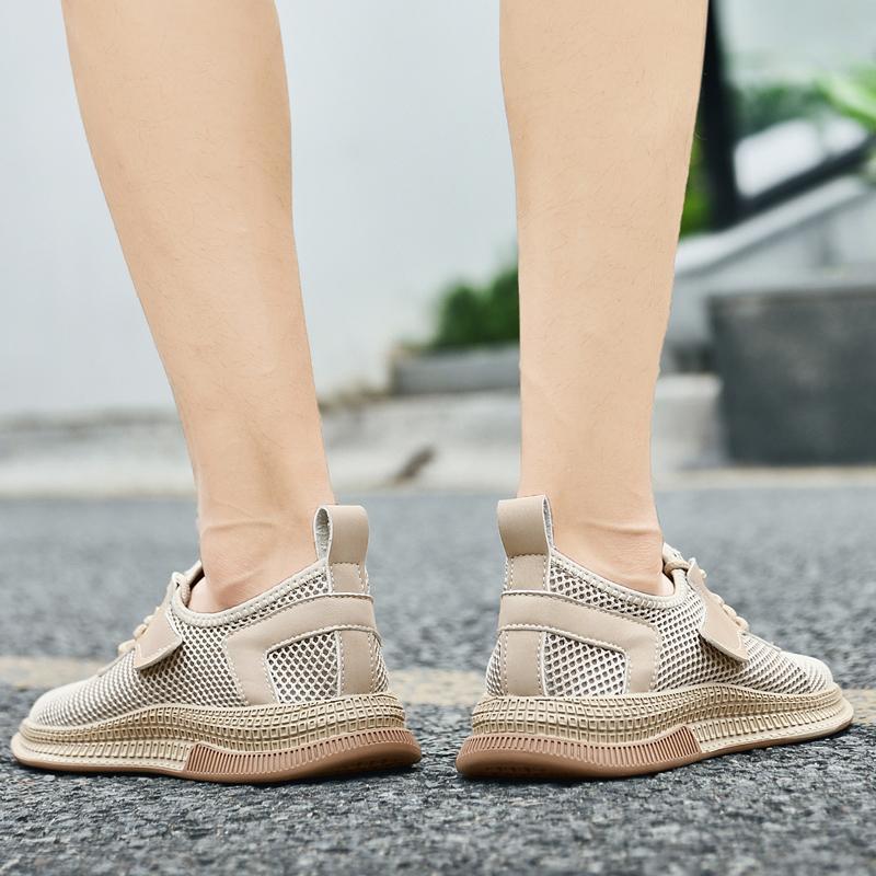 New Arrival Men Casual Footwear Breathable Fashion Outdoor Walking Shoes 2024 Luxury Brand Men's Flats All-match Mens Sneakers