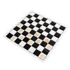 Wooden International Checkers Board Game Checkers Pieces Film Chessboard Transparent Plastic Box