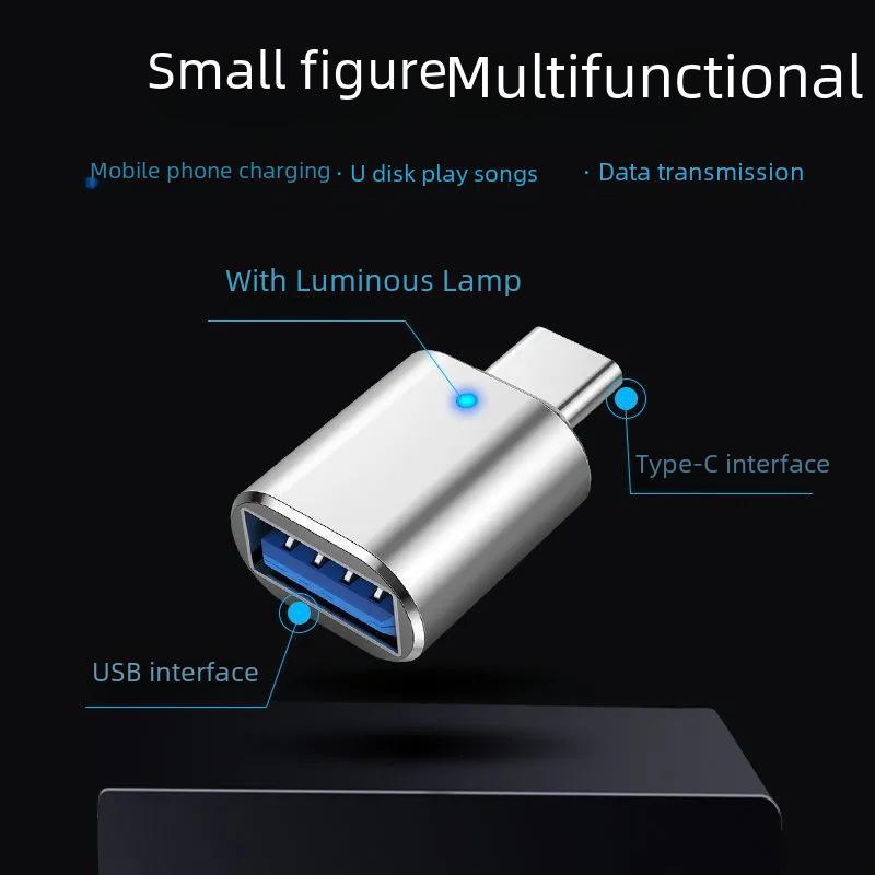 Spot USB-C To USB 3.0 OTG Adapter & Portable Rechargeable Card Reader Keyboard