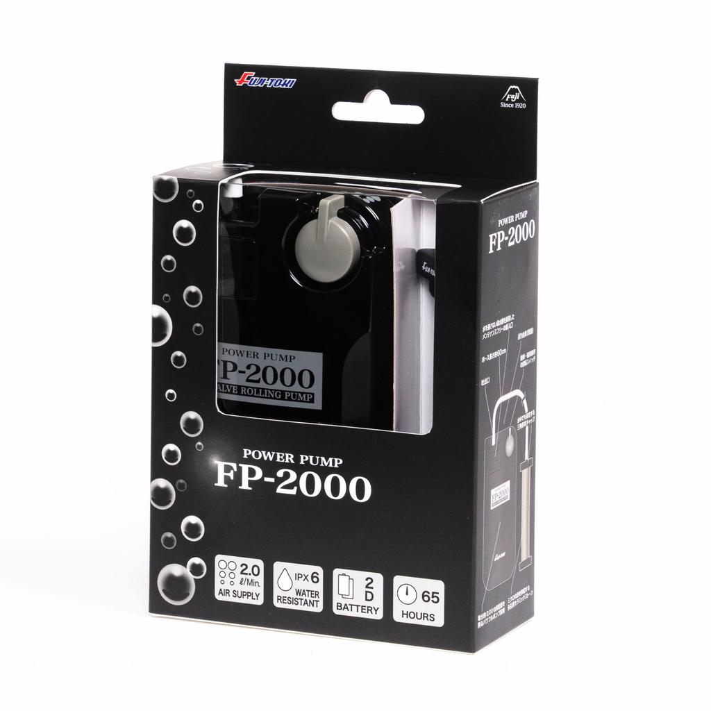 Fuji Lighting Power Pump Black 80mm x 148mm x FP-2000 Approx. 42.5mm