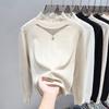 Sexy Fashionable Sweater Base Autumn and Winter Design New 2025 Mesh Turtleneck Sweater Top