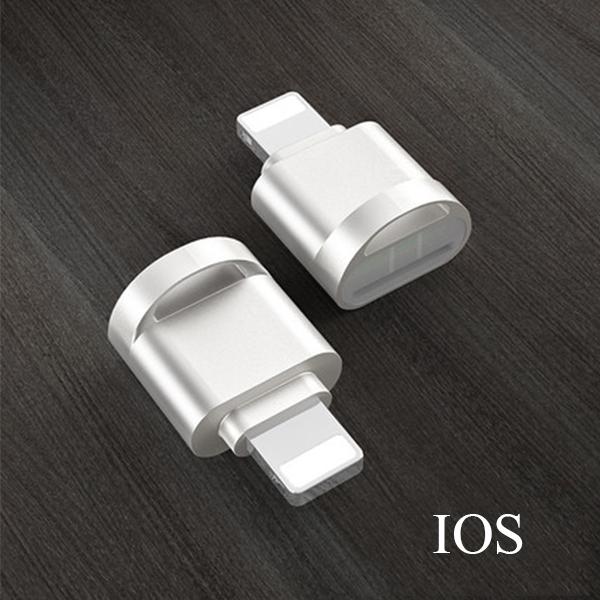 ROCK Устройство чтения карт типа C IOS Micro к SD Micro TF адаптер для аксессуаров для ноутбуков OTG