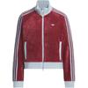 adidas Куртка Originals Color, ограниченный тираж, ретро-полосатая, цветная, бархатная, воротник-стойка, спортивная, короткая, свободная, JN0723