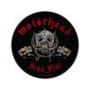 Motorhead Iron Fist Skull Patch