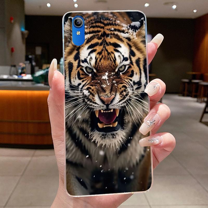 Чехол для vivo Y91C Y90 Y1s vivo 2015 1820 Чехол для телефона Роскошный Дракон Милый Крутой Мальчики Девочки Прозрачный Мягкий силикон Задняя крышка