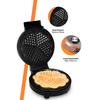 Caramel 1000w Overheating Resistant Waffle Maker With Deep Plate To Prevent Overflow