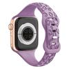 Высококачественный тонкий силиконовый ремешок с леопардовым принтом для Apple Watch (Apple Watch Series 11)