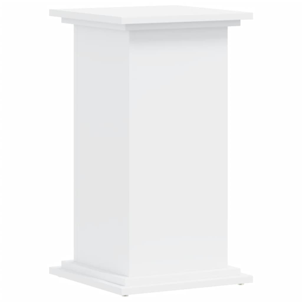 Plant Stand White 33x33x60 cm Particleboard