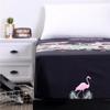 Bedding Fitted Sheet Bed Mattress Cover Printing Mattress Pad Protector Printed Bed Sheet with Elastic 140/160/180/200cm