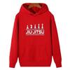 Fashionable hooded cape coat  High-quality Brazilian jiu-jitsu hooded shirt  Men's hooded sweatshirt