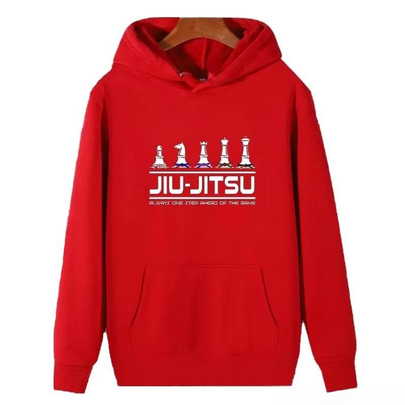 Fashionable hooded cape coat High-quality Brazilian jiu-jitsu hooded shirt Men's hooded sweatshirt