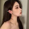 Korean Style Elf Ear Clip Zinc Zinc Alloy Cat Ear Hollow Ear Clips Personality   Carnival