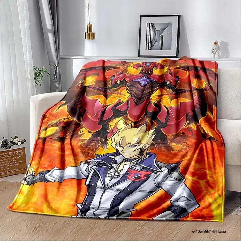 Аниме Yu Gi Oh Card Yugioh пледы одеяло голубые глаза белый дракон аниме мультфильм мягкое плюшевое одеяло спальня покрывало домашний декор