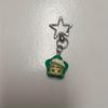 1PC Lucky Star Keychain Key Decoration Plastic Animal Star Pendant Cute Cartoon Luminous Keychain Bag Pendant Accessories