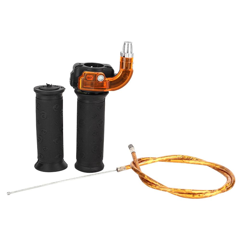 0,9-дюймовый ограничительный поворотный дроссель, 3-ступенчатый комплект тросов, подходит для 47 куб. см, 49 куб. см, мини-мотоцикла Dirt