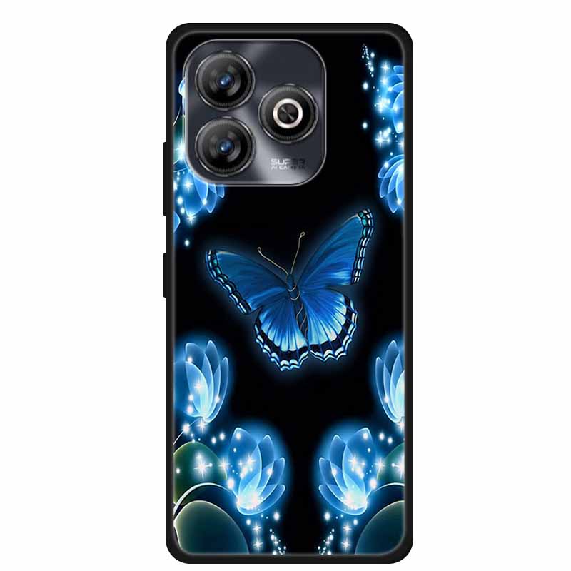 Чехол для ZTE BLADE A75 4G Животные Мягкий Силикон ТПУ Чехлы для Телефона Задняя Крышка Для ZTE BLADEA75 Ударопрочный Волк Защитник Крутой Coque