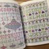 [USED] Cross stitch pattern book alphabet Noel French foreign book