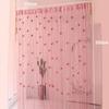 Shiny Rose Flower String Curtain Room Divider Tassel Window Curtain Door Curtain  Home Decor