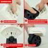 Quiet 360 Degree Swivel Smooth Wear-resistant Luggage Wheels Sturdy Removable Furniture Casters Furniture Accessories