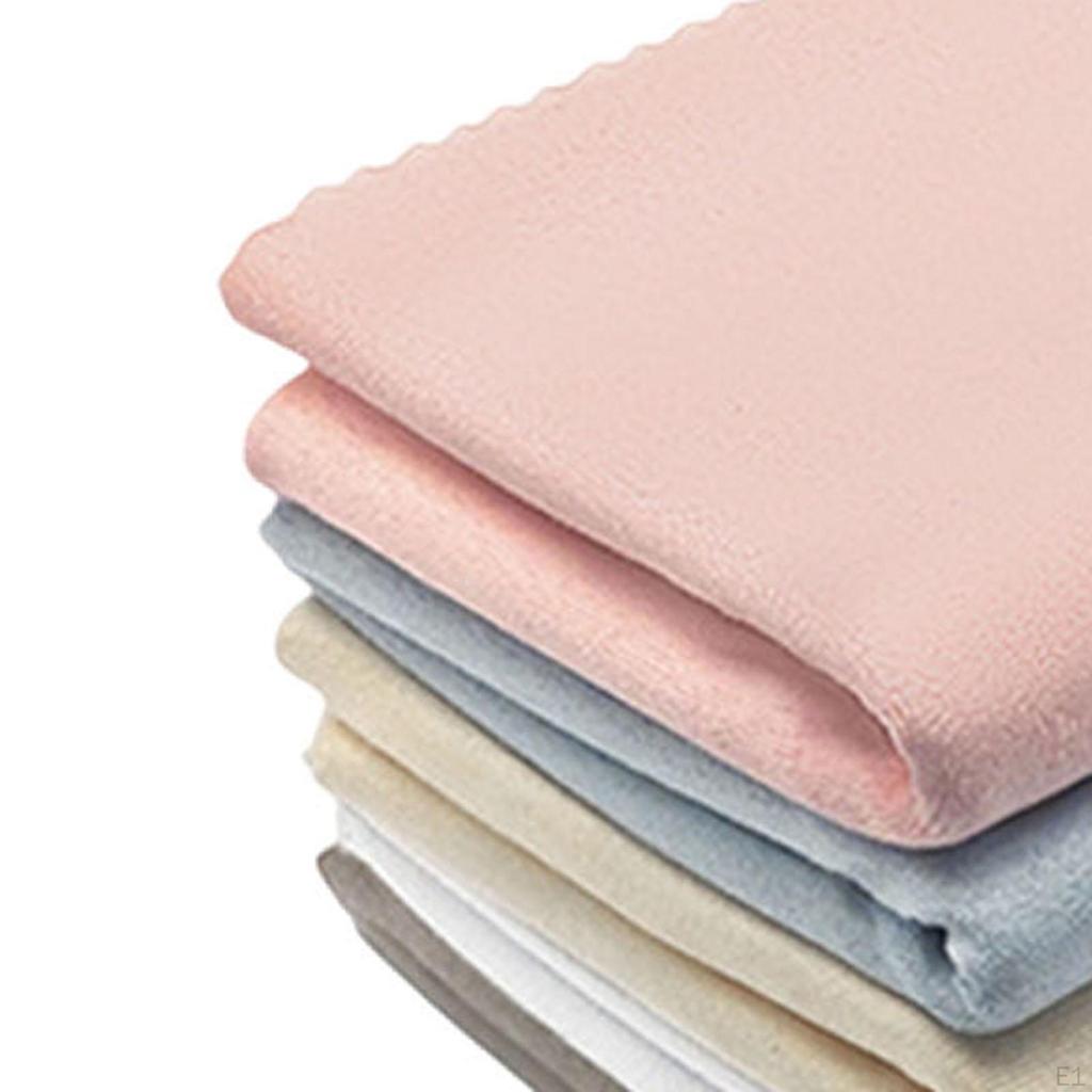 10 Pieces Microfiber Cleaning Cloth for Musical Instruments Towel Care Versatile Reusable Polishing