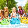 Children Inflatable Surfboard Toys Inflatable Swimming Pool Swimming Ring Water Floating Ring Water Hammock Water Play Equipment