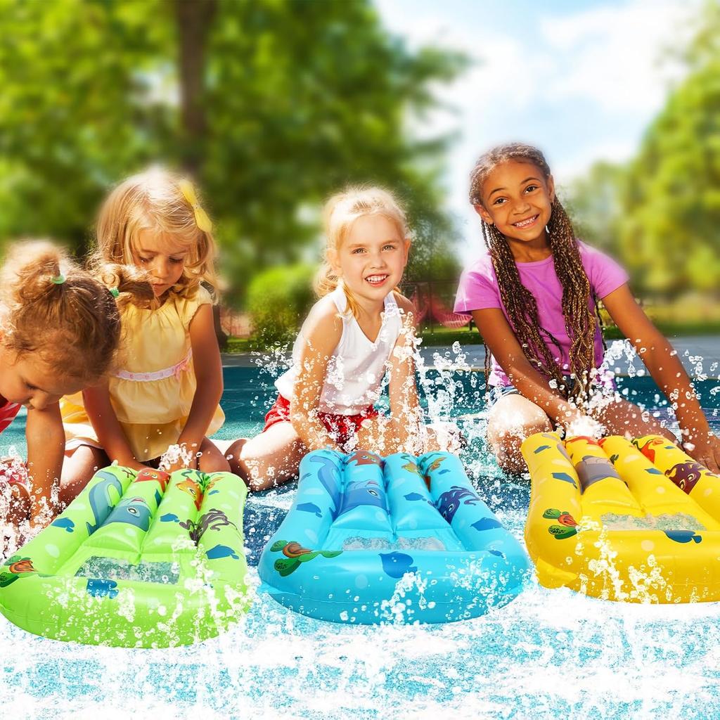Children Inflatable Surfboard Toys Inflatable Swimming Pool Swimming Ring Water Floating Ring Water Hammock Water Play Equipment