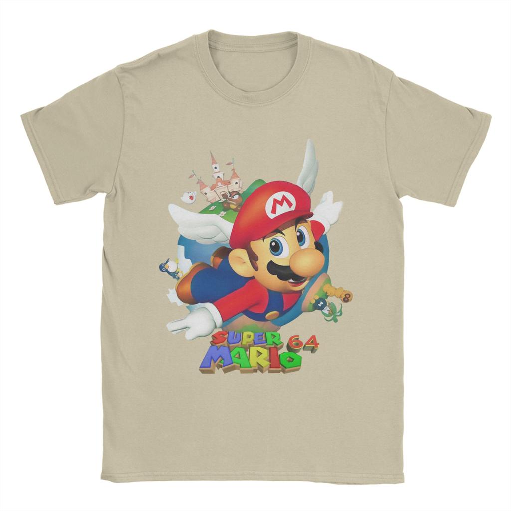 Unisex Women Marios Power up T Shirt 100 Cotton Clothes Vintage Short Sleeve O Neck Tees Unique TShirts