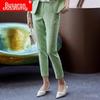 Busaron Women's Long-Sleeve Professional Suit and Trousers for Interviews and Sales Work