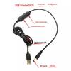USB-педикюрная ручка с контролем скорости, 5В2А, шнур 1,6 м, вращение вперед/назад для нейл-арта и снятия лака.