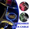 Streamer Data Cable Fast Charging Type C Cable For Huawei 1m Cable Streamer Flowing LED B8R5