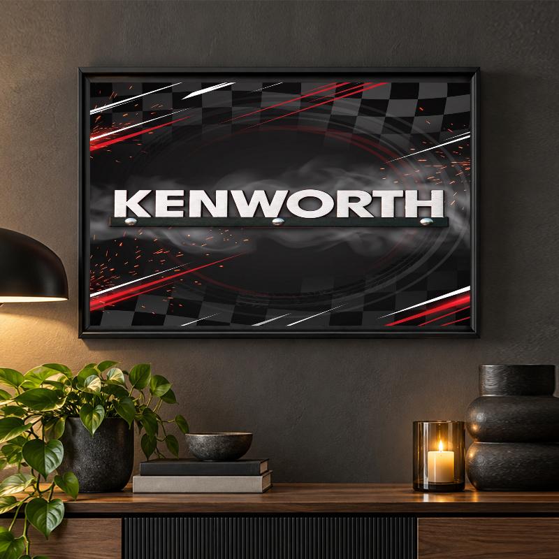 Kenworth Diamond Painting Kit 5D Full Drill DIY Diamond Mosaic Wall Art Home Decor