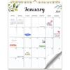 2026 Calendar, 18 Month Wall Calendar from January 2026 to June 2027, 14.5" x 11.8" Large Monthly Calendar for Home School Office Planning,