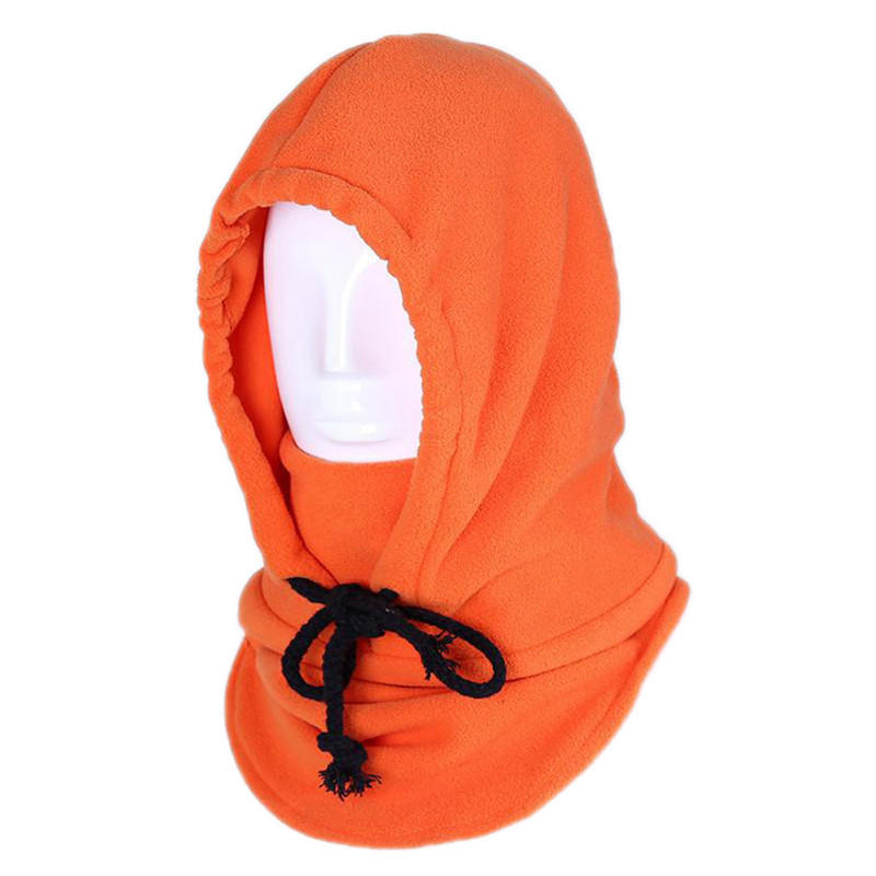 Women Men Scarf Warm Windproof Scarves Thicker Bigger Fleece Collar Hat Autumn Winter Headband