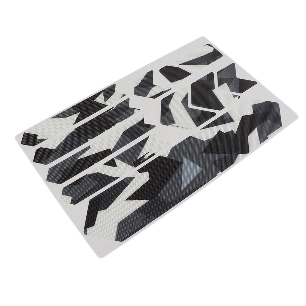 ENLEE Защитные наклейки на раму велосипеда 3D Защитная лента для рамы велосипеда Декоративная пленка для горной дороги