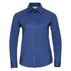 Russell Collection Womens/Ladies Classic Oxford Long-Sleeved Shirt