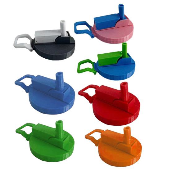 Крышки для банок из-под газировки, соломинки без бисфенола А, крышки для банок для газировки, пива, сока, многоразовая крышка