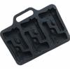 Silicone Ice Maker Mold, Rifle Shape, 6 Guns