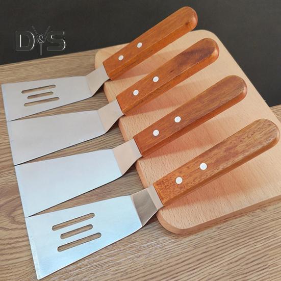 Лопатка для рыбы с тонкими прорезями из нержавеющей стали, жарочная лопатка для чугунной сковороды, кухонные лопатки для блинов, стейков, бургеров