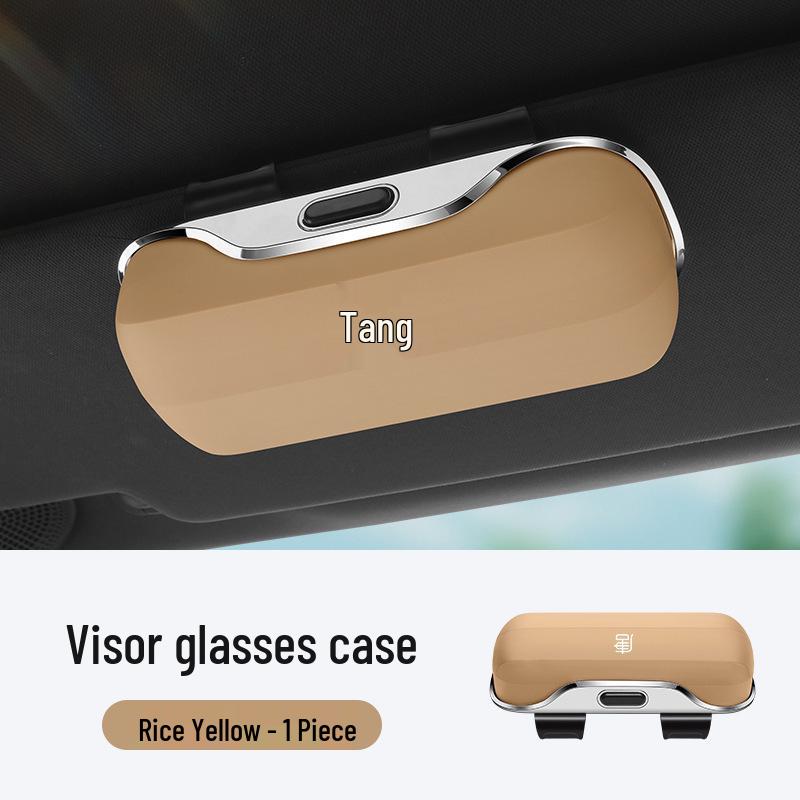 Футляр для солнцезащитных очков BYD Tang EV/DM: Хранилище и декоративный зажим для солнцезащитного козырька
